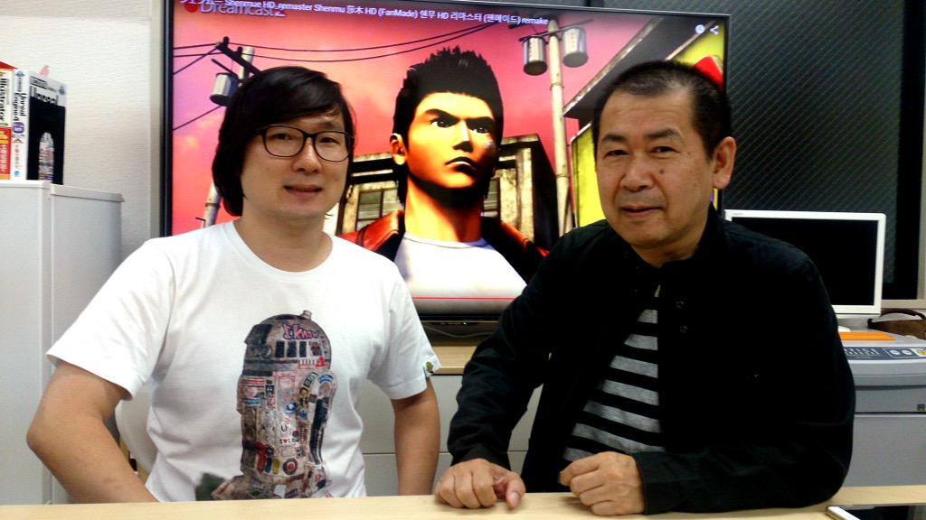 Yu Suzuki Has Hired The Man Behind The Shenmue Hd Youtube Videos Sega Nerds